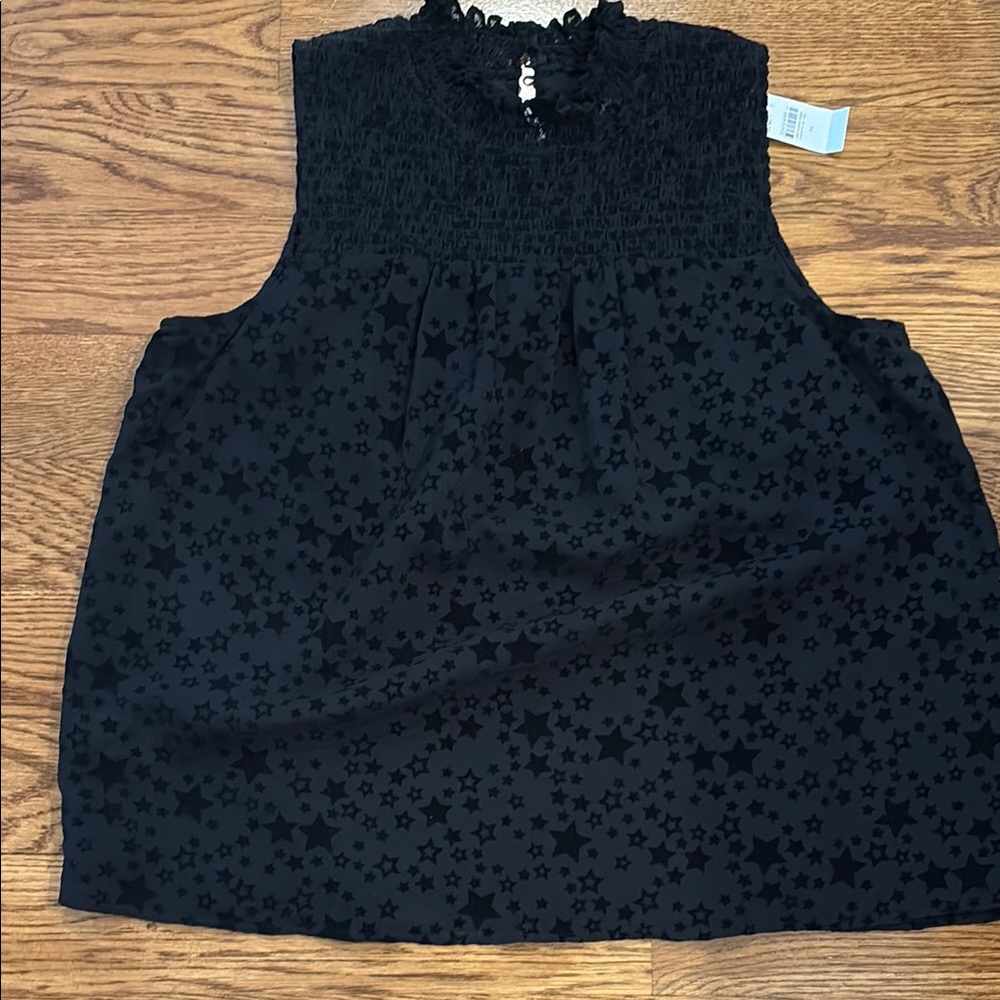 LOFT Black sleeveless top